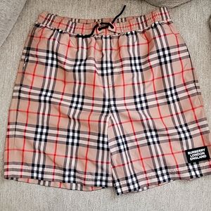 Burberry swim shorts authentic size 14